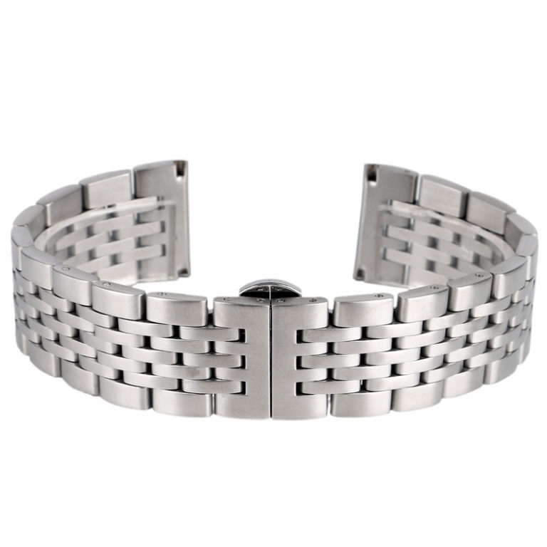 High Quality Silver 20mm 22mm 24mm Watch Band Stainless Steel