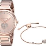 Michael Kors Women's Portia Analog Display Analog Quartz Rose Gold Watch