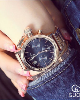 GUOU Watch Women Fashion Exquisite Rose Gold Wrist watches