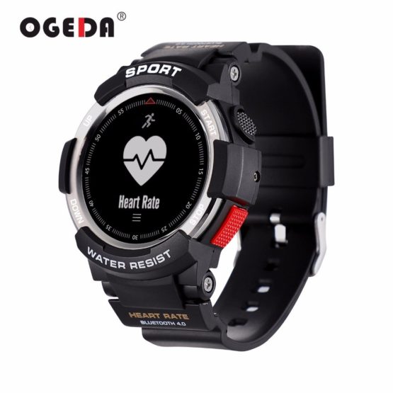 OGEDA Men Watch Bluetooth F6 Smartwatch IP68 Waterproof