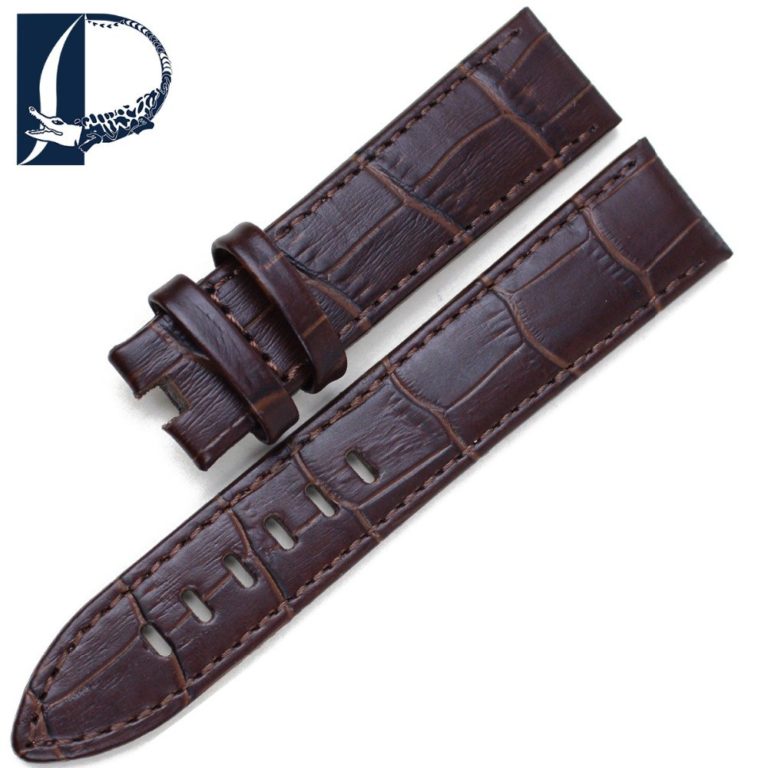 Pesno Genuine Leather Watch Band Black Brown Calf Skin Watch Strap 20mm 22mm Watchband Suitable for Montblanc 2 Pesno Genuine Leather Watch Band Black Brown Calf Skin Watch Strap