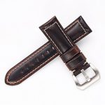 Carty Mens Watch Strap Oil Wax Calfskin Handmade Leather Watch Band