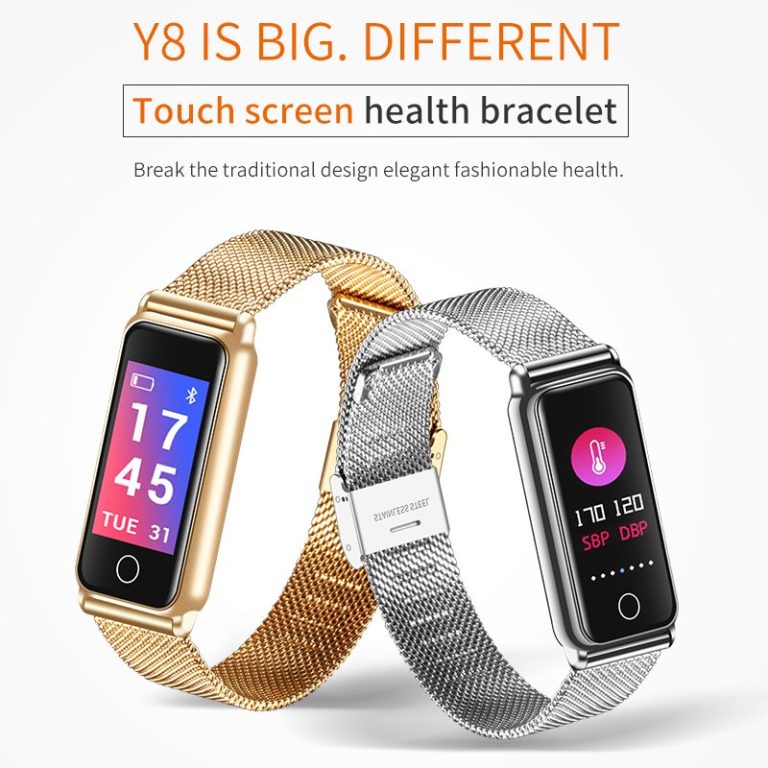 Y8 Smart Bracelet Women Sport Watch Men Fitness Tracker Smartwatch Waterproof Heart Rate Blood Pressure Blood Oxygen Monitor Y8 Smart Bracelet Women Sport Watch Men Fitness Tracker Smartwatch