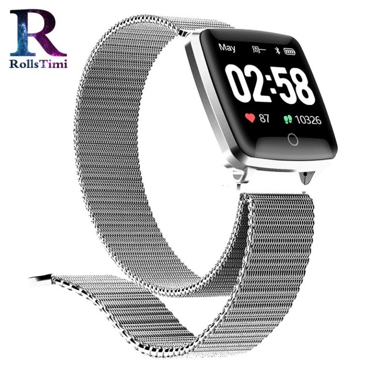 Mens Smartwatch RollsTimi New Fitness Tracker Heart Rate Blood Pressure Monitor Sport Smart Watch Women Waterproof Wristwatch Mens Smartwatch RollsTimi New Fitness Tracker Heart Rate Blood Pressure Monitor
