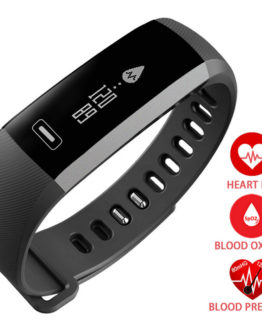 Smart Digital Wrist Watch Band Heart rate Blood Oxygen Pressure