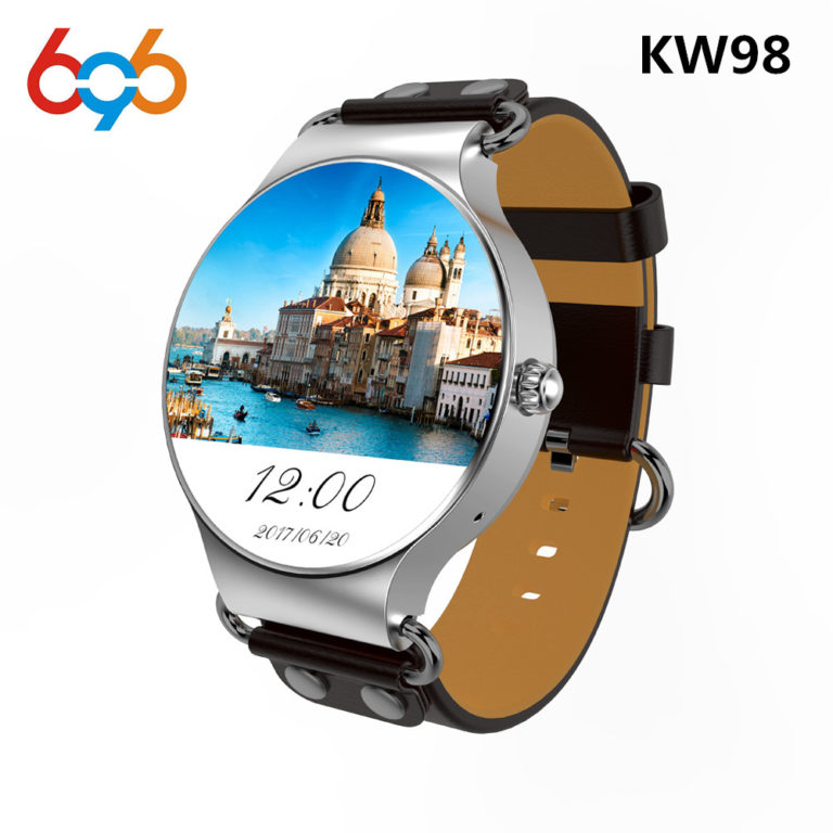 696 KW98 Smart Watch Android 5.1 8GB/512MB Wifi GPS Bluetooth Smartwatch Heart Rate Monitor MTK6580 Android Watch For men 1 696 KW98 Smart Watch Android 5.1 8GB/512MB Wifi GPS Bluetooth