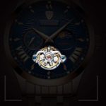 WATCHES Mens Watches Men Mechanical Automatic Skeleton Waterproof