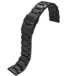 Sleek 20mm Stainless Steel Watch Band with Deployment Clasp – Durable & Adjustable