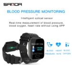 SANDA Smart Watch IP67 Waterproof Bluetooth Heart Rate Monitor