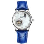 Romantic Floral Hollow Women Business Dress Watches