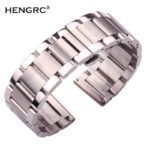 Metal Watch Bracelets Men High Quality Stainless Steel Watchbands Fashion Women Watch Strap