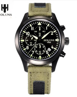 Men Watches Top Brand HOLUNS Pilot Army Military Tactical Quartz Wrist Watch