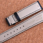 New Mens Genuine Leather Watch Strap Bands Bracelets Black Alligator Leather