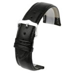 Top Plaza 2 Pcs Black Brown Genuine Leather Band Replacement