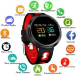 BANGWEI 2019 Men Smart sport Watch Women LED Clock Blood Pressure