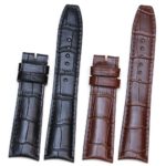 Pesno Croco Alligator Grain Genuine Leather Wristwatch Band Watch