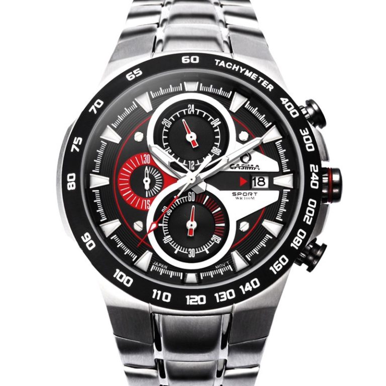 Luxury Brand Watches Men Sports Luminous Racing Mens Quartz Movement Wrist Watch Waterproof 100m Stainless steel CASIAM#8209 Luxury Brand Watches Men Sports Luminous Racing Mens