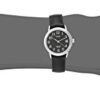 Timex Women's Indiglo Leather Strap Watch - Elegant Black Dial, Polished Silver-Tone Case, Waterproof Design ⌚✨
