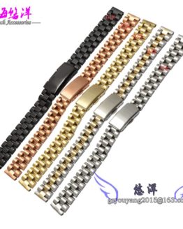 10mm 12mm 14mm 16mm New Men Ladies Silver Gold Stainless Steel Watch