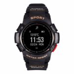 OGEDA F6 Smart Watch – IP68 Waterproof, Heart Rate Monitor, and Long Battery Life for Fitness & Health
