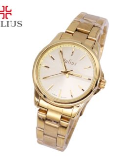 Top Julius Lady Woman Wrist Watch Fashion Hours Dress Business