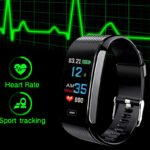 SANDA CK18 Bluetooth Smart Watch IP67 Waterproof Blood Pressure