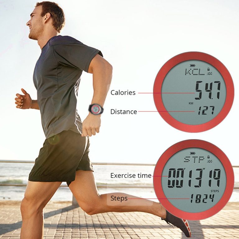 Smart Watch Running Sports Wristwatch Heart Rate Monitor Steps Calories