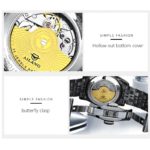Famous Luxury Brand Fashion Automatic Mechanical Watch Men
