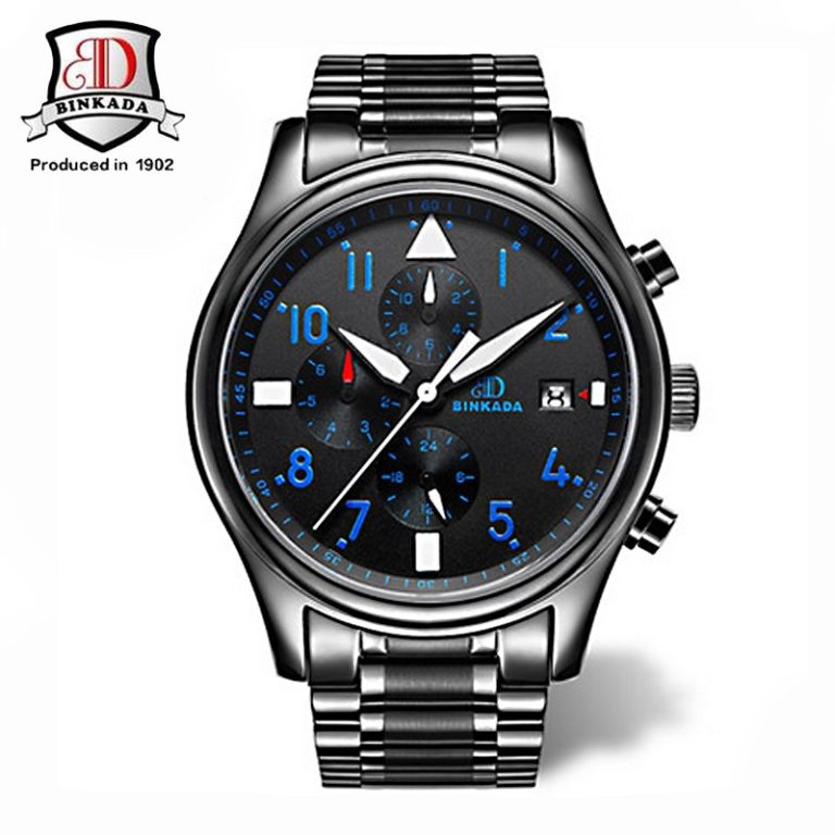 Luxury BINKADA Waterproof Automatic Mechanical Watch Men Military Watch Mens Full Steel Watch Sport Wrist Watch Relogio Masculin Luxury BINKADA Waterproof Automatic Mechanical Watch Men Military