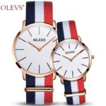Couple Watch OLEVS Luxury Brand Watches Women and Men Wristwatch