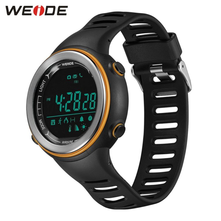 WEIDE Bluetooth Smartwatch Sport Digital Silicone Strap Clock 5ATM Waterproof for IOS Iphone Men Android Phone Relogio Masculino 2 WEIDE Bluetooth Smartwatch Sport Digital Silicone Strap Clock