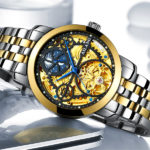 New Tourbillon Men Watches AILANG Top Brand Skeleton Mechanical Watch