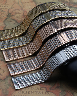 ultra-thin Stainless steel watchband watch belt strap wristwatches band