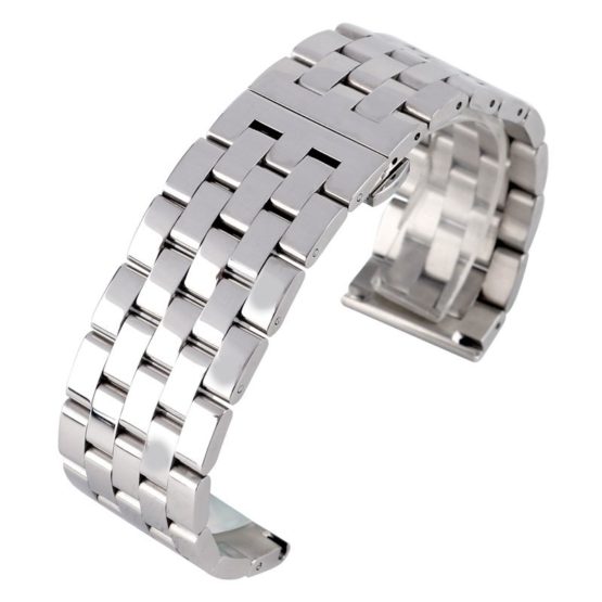 High Quality 24mm 26mm Solid Stainless Steel Men Watch Band