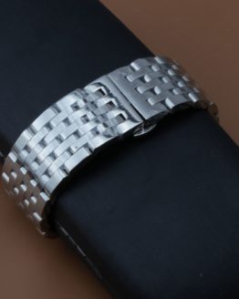 20/22mm Watch Band Men Wrist Strap Silver Replacement Stainless Steel