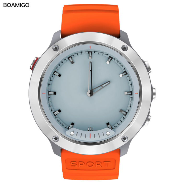 Smart Watch Men Sports Smart Wristwatches BOAMIGO Bluetooth Call Message Reminder 50M Waterproof Smartwatch IOS Android Phone 1 Smart Watch Men Sports Smart Wristwatches BOAMIGO Bluetooth