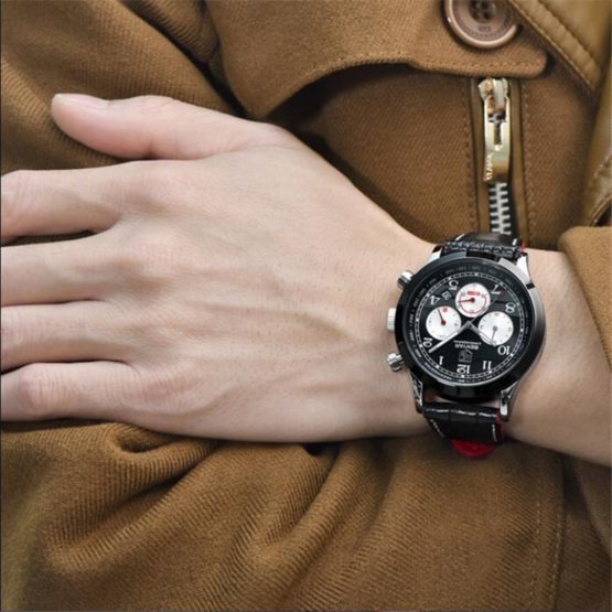 BENYAR Reloj Hombre Luxury Chronograph Quartz Watch Men