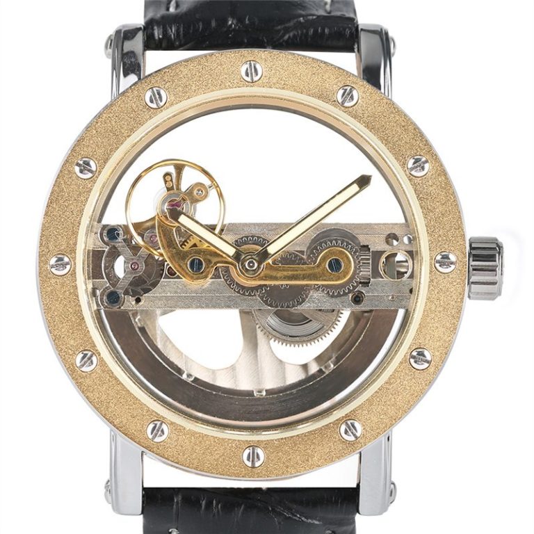 Hollow Automatic Mechanical Watch Men Fashion Luxury Brand Leather Band Wrist Watches Business Casual Men's Clock 2019 New Gift 2 Hollow Automatic Mechanical Watch Men Fashion Luxury Brand Leather Band