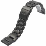 High Quality 22mm 24mm 26mm Classic Silver Black Solid Stainless Steel