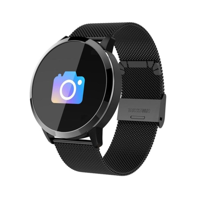 New Q8 Smart Watch OLED Color Screen Smartwatch Women Fashion Fitness Tracker Heart Rate Monitor Smartband Sport Watch Men Clock 1 New Q8 Smart Watch OLED Color Screen Smartwatch Women Fashion