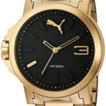 PUMA Women's Analog Display Quartz Gold Watch