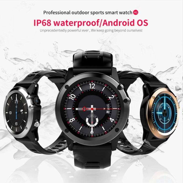 DaWhome H1 Smart Watch Android 4.4 Waterproof 1.39" MTK6572 BT 4.0 3G Wifi GPS SIM For iPhone Smartwatch Men Wearable Devices 1 DaWhome H1 Smart Watch Android 4.4 Waterproof