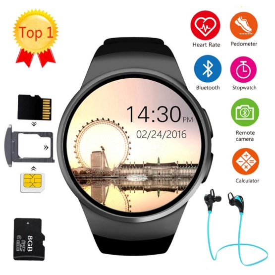 Men Women Smart Watch KW18 Bluetooth Sleep Tracker Smartwatch