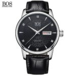 ANGELA BOS Business 2018 Automatic Date Men Watch Mechanical Wrist Watch