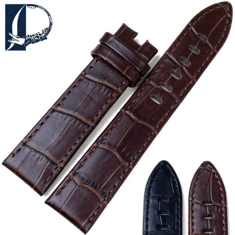 Pesno Genuine Leather Watch Band Black Brown Calf Skin Watch Strap 20mm 22mm Watchband Suitable for Montblanc 1 Pesno Genuine Leather Watch Band Black Brown Calf Skin Watch Strap