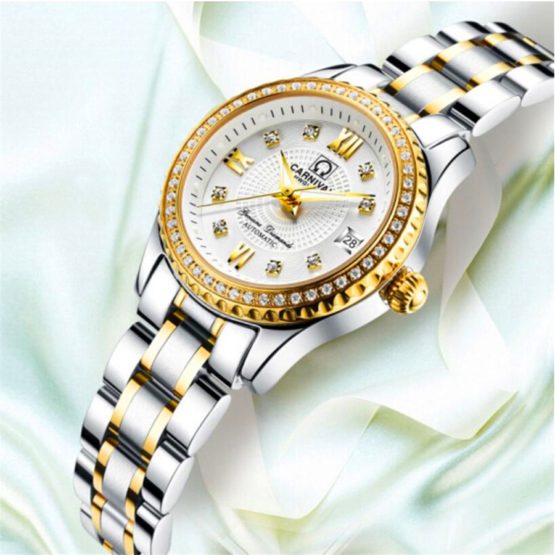 Luxury Brand Relogio Feminino Date Clock Female Waterproof 30M Watch