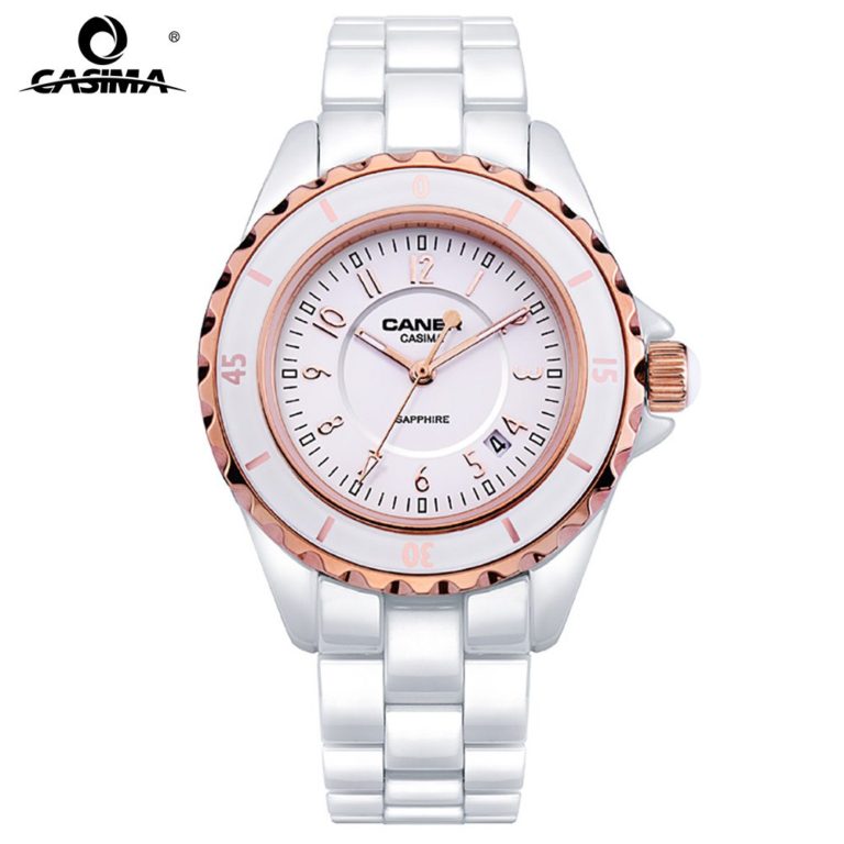 CASIMA Hot Sell Women Bracelet Watch Luxury Ceramic Ladies Quartz