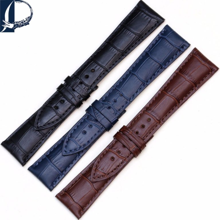 Pesno Watchbands 20mm 22mm New Top Grade Genuine Leather Watch Band