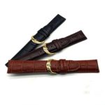 20mm Mens Watch Strap,EACHE 20mm Genuine Leather Watchbands
