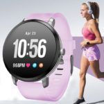 V11 Smart Watch Women Men Tempered Glass Screen IP67 Waterproof